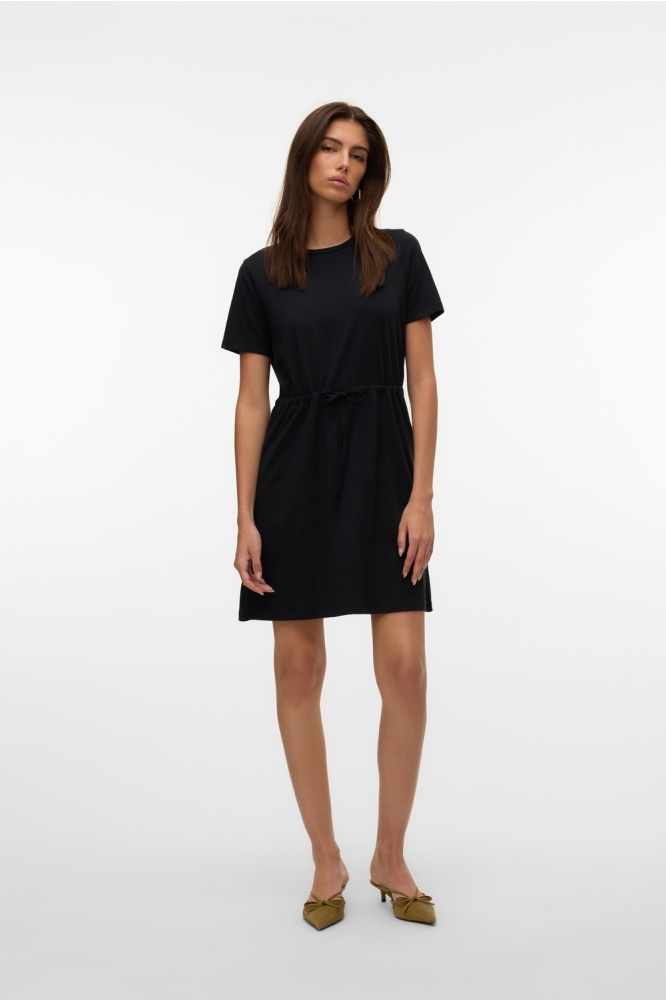 VMLUNA SS SHORT STRING DRESS JRS NO 10325626 Black